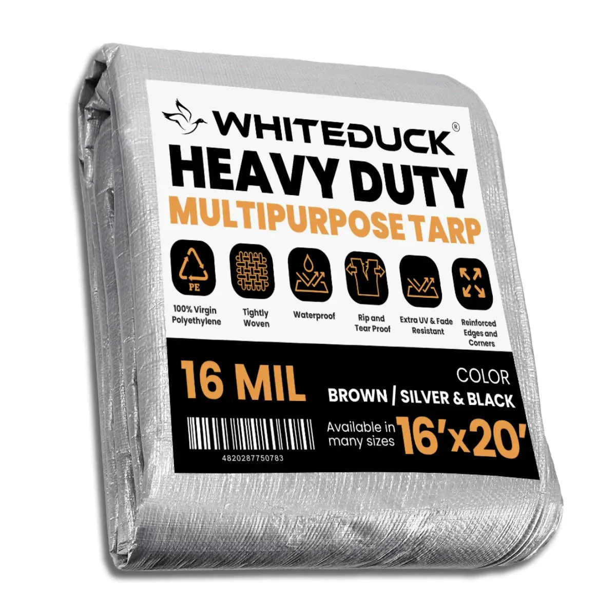 16’ x 20’ Super Heavy Duty Poly Tarp - Image 7