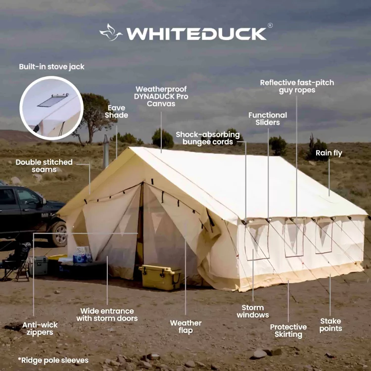 16'x24' Alpha Wall Tent - Image 5