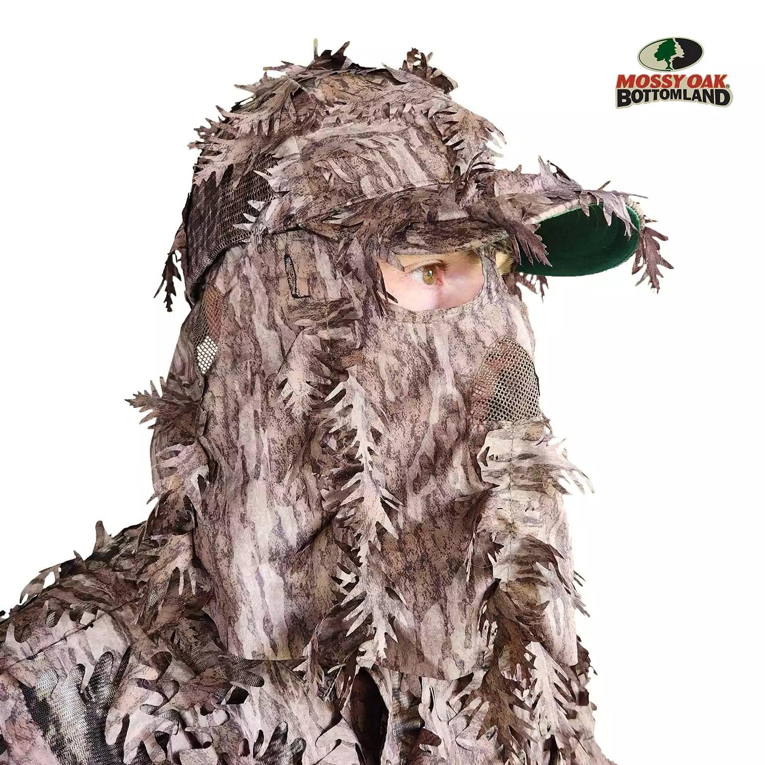 3D Leafy Camo Face Mask Ball Cap in Mossy Oak and Realtree (Adj, OSFM) - Image 52