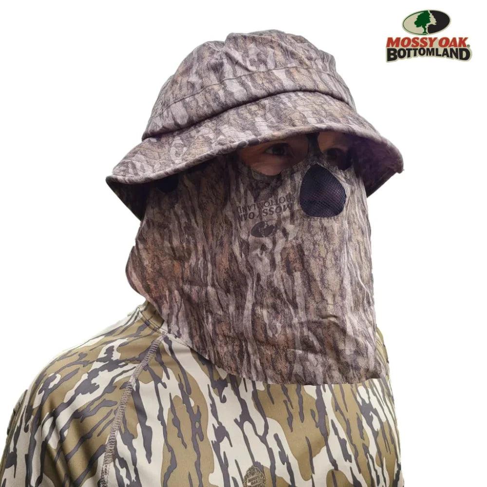 3D Leafy Camo Face Mask Bucket Hats in Mossy Oak and Realtree - Adjustable OSFM - Image 15