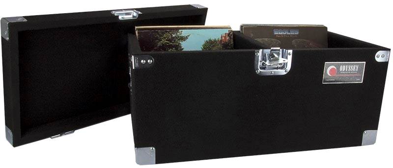 2 Odyssey CLP200P Carpeted Pro DJ Cases w/Detachable Lid - 400 LP Vinyl Records - Image 3