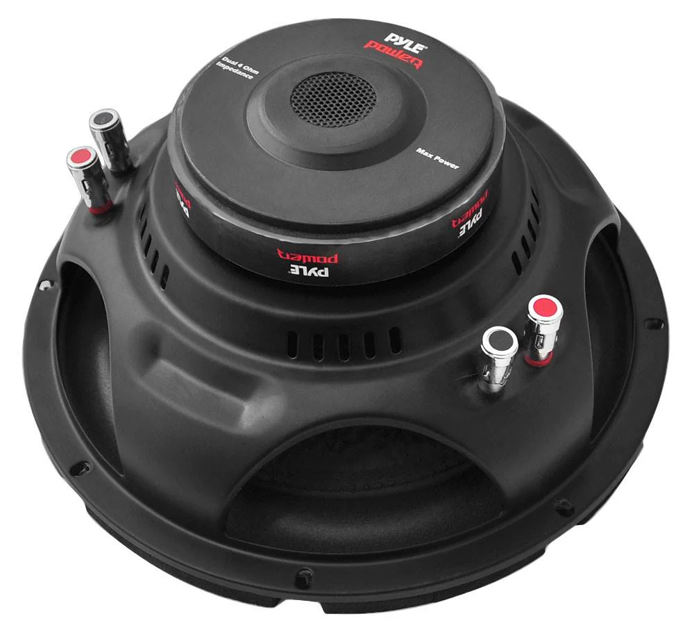 2) Pyle PLPW10D 10" 2000W Car Subwoofer Audio Subs DVC 4 Ohm + Ported Vented Box - Image 4