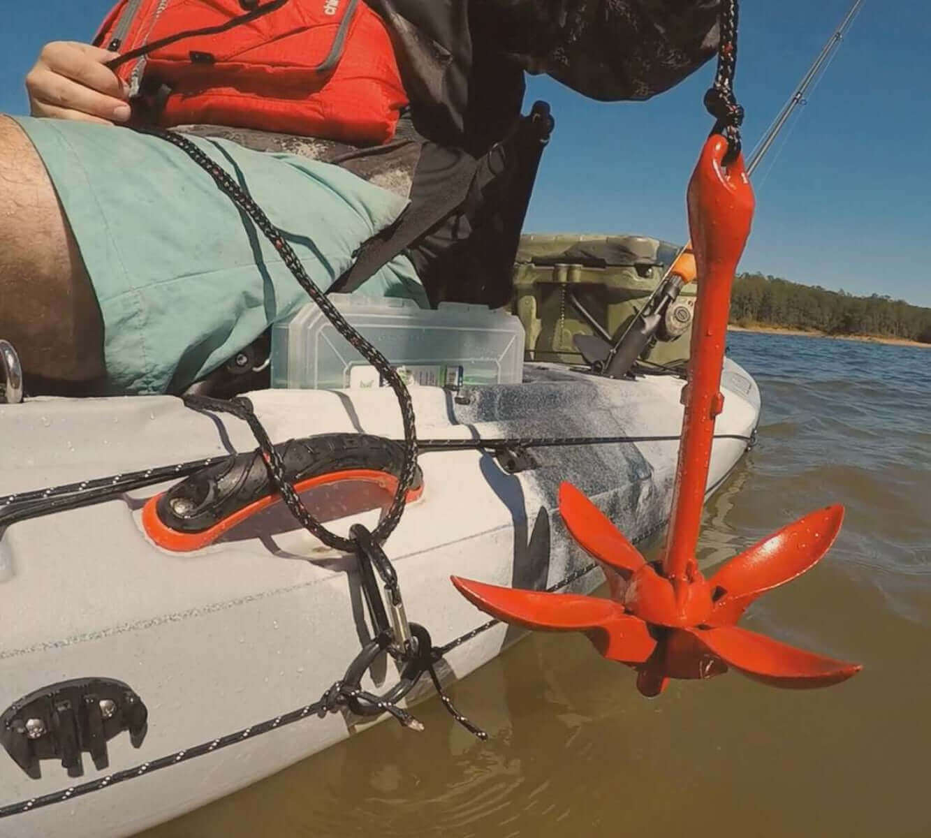 3.5lb Grapnel Anchor and 25ft Rope - Image 2