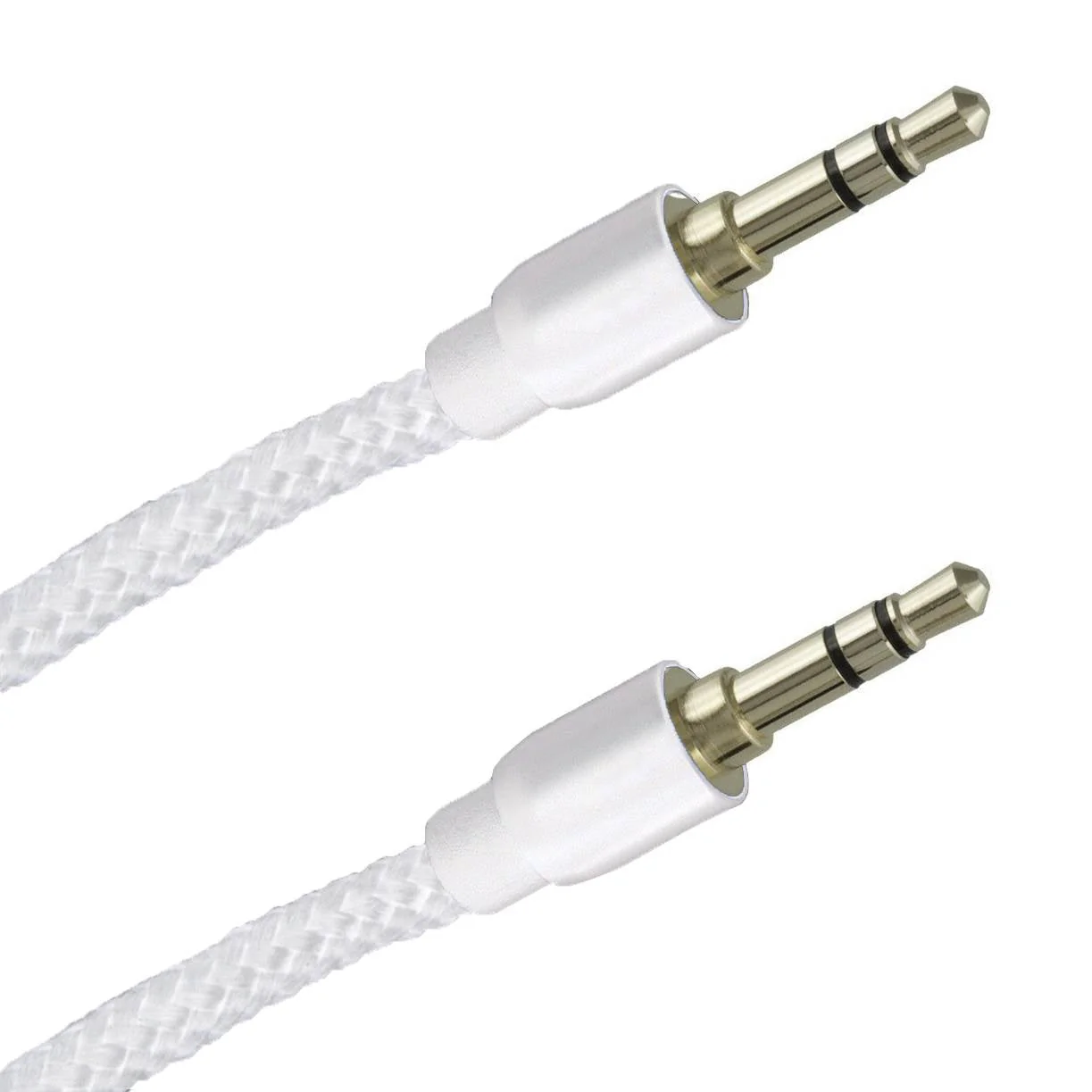 3.5mm Male Auxiliary Sound Stereo 5-Foot Tablet Smartphone Car Cable (10 Pack) - Image 3