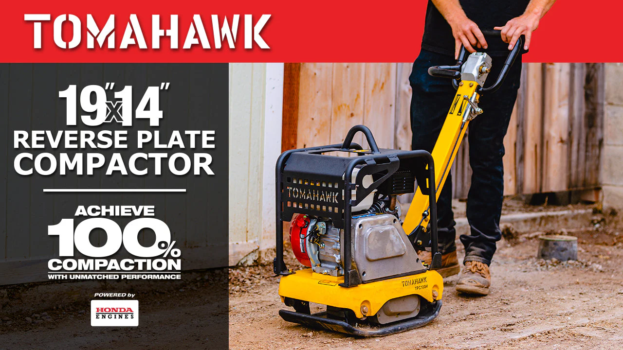 5.5 HP Honda Reverse Plate Compactor 19x14 Plate for Asphalt, Aggregate, Cohesive Soil Compaction - Image 3