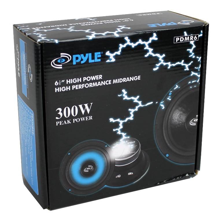 6) Pyle PDMR6 MidRange 6.5" 1800W Car Mid Bass Mid Range Woofers Audio Speakers - Image 8