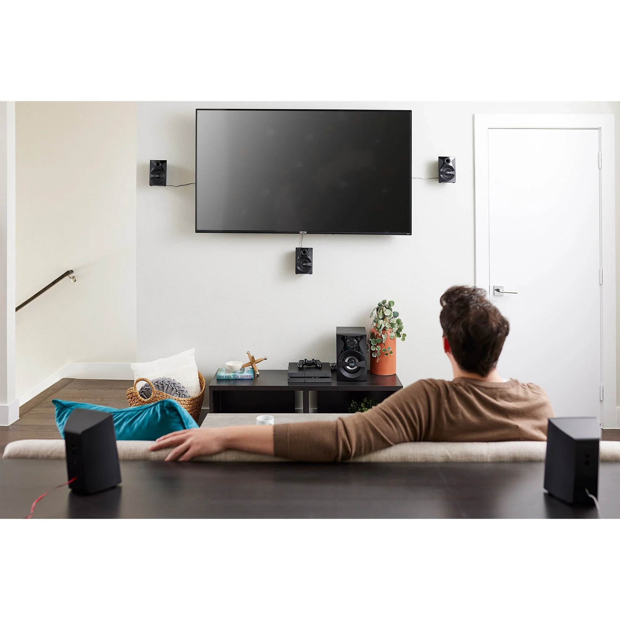 Acoustic Audio by Goldwood AA5400 6 Piece Surround Sound System Set Home Theater - Image 9