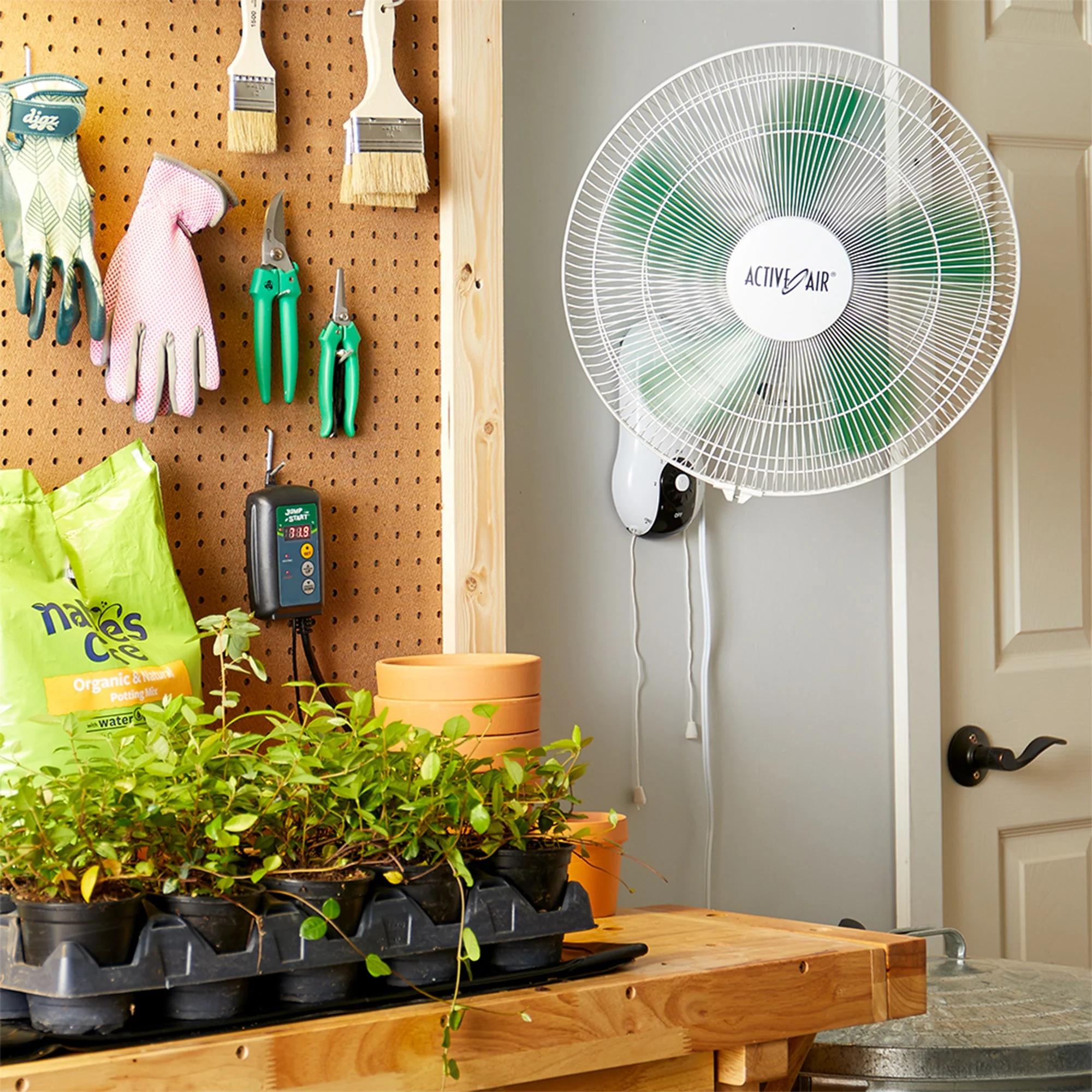 Active Air ACF16 16in 3-Speed Mountable Oscillating Hydroponic Grow Fan (4 Pack) - Image 6
