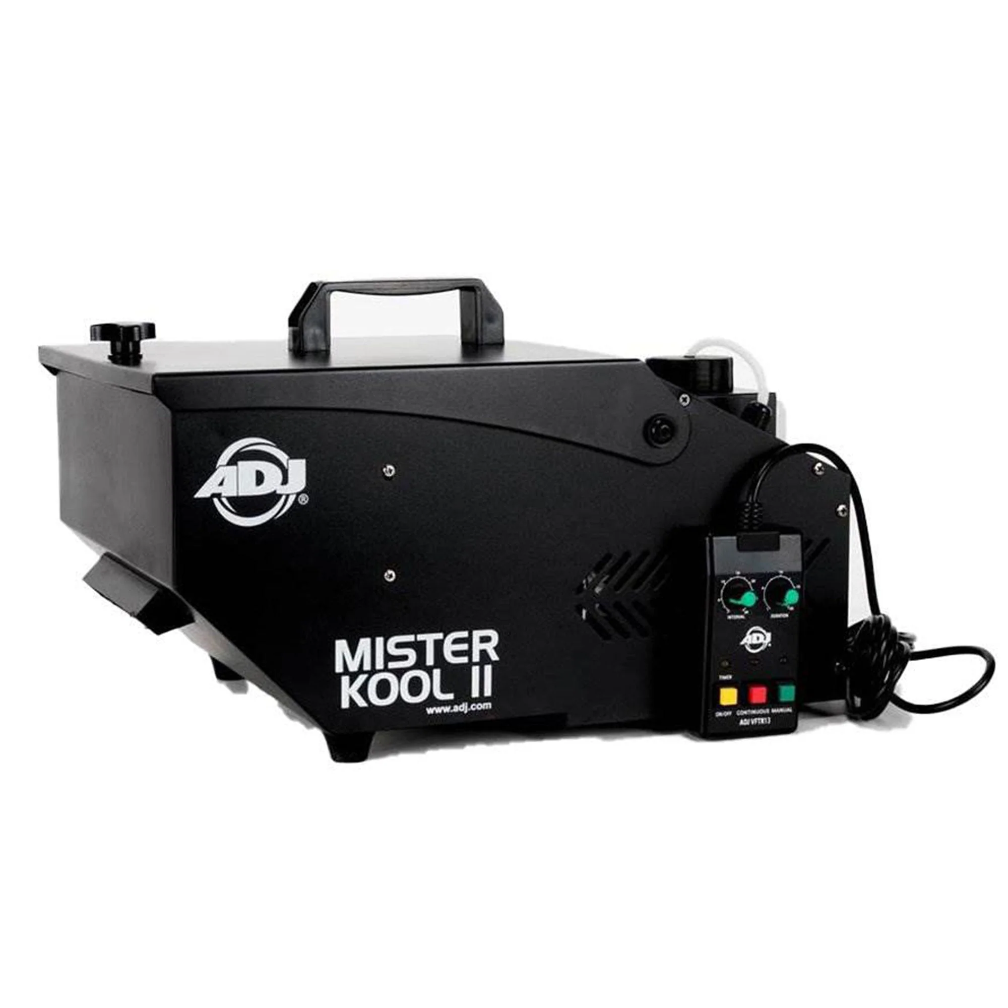 ADJ Low-Lying Water-Based Fog Machine, Black & 4 Liter Fog Liquid Juice, 4 Pack - Image 2