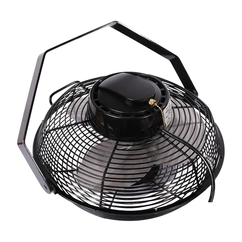 Air King 14" 1/20 HP 3-Speed Indoor Industrial Enclosed Pivoting Multi-Mount Fan - Image 9