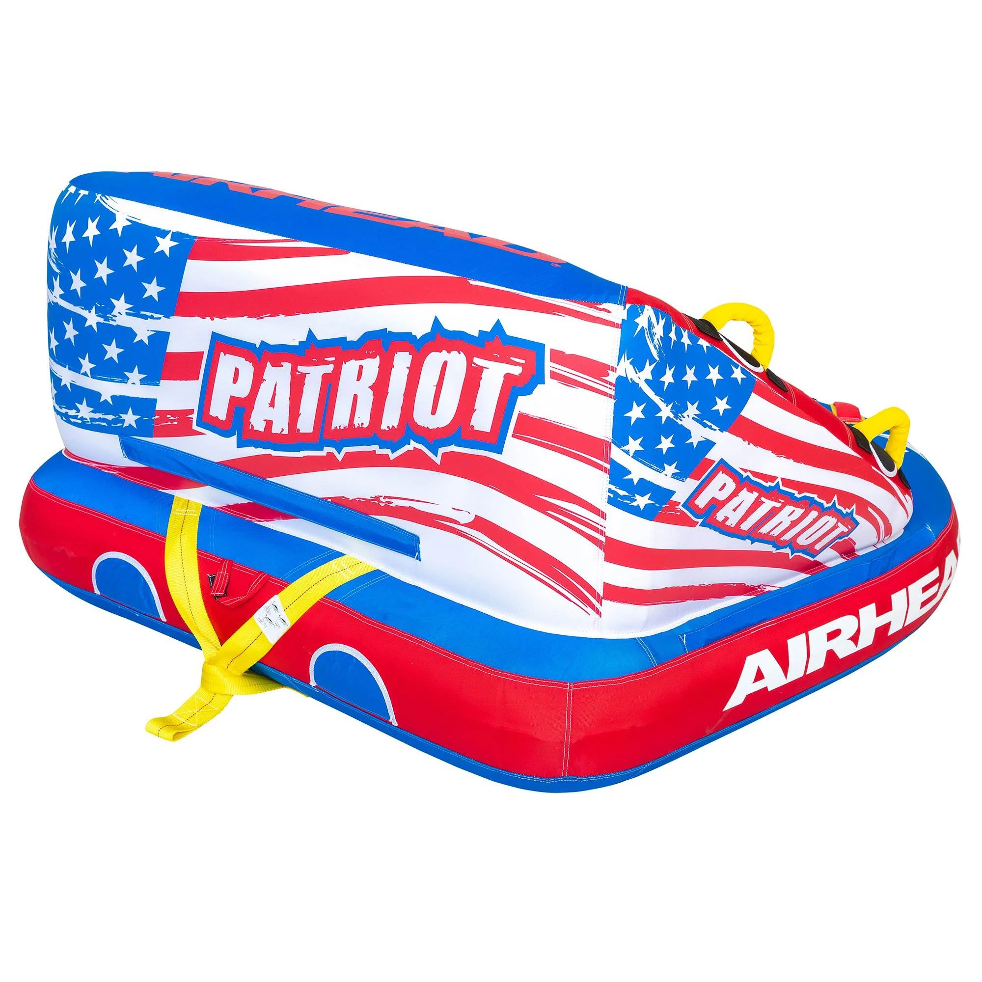 Airhead Patriot 2 Person Towable Kwik Connect Chariot Style Reversible Tube - Image 9
