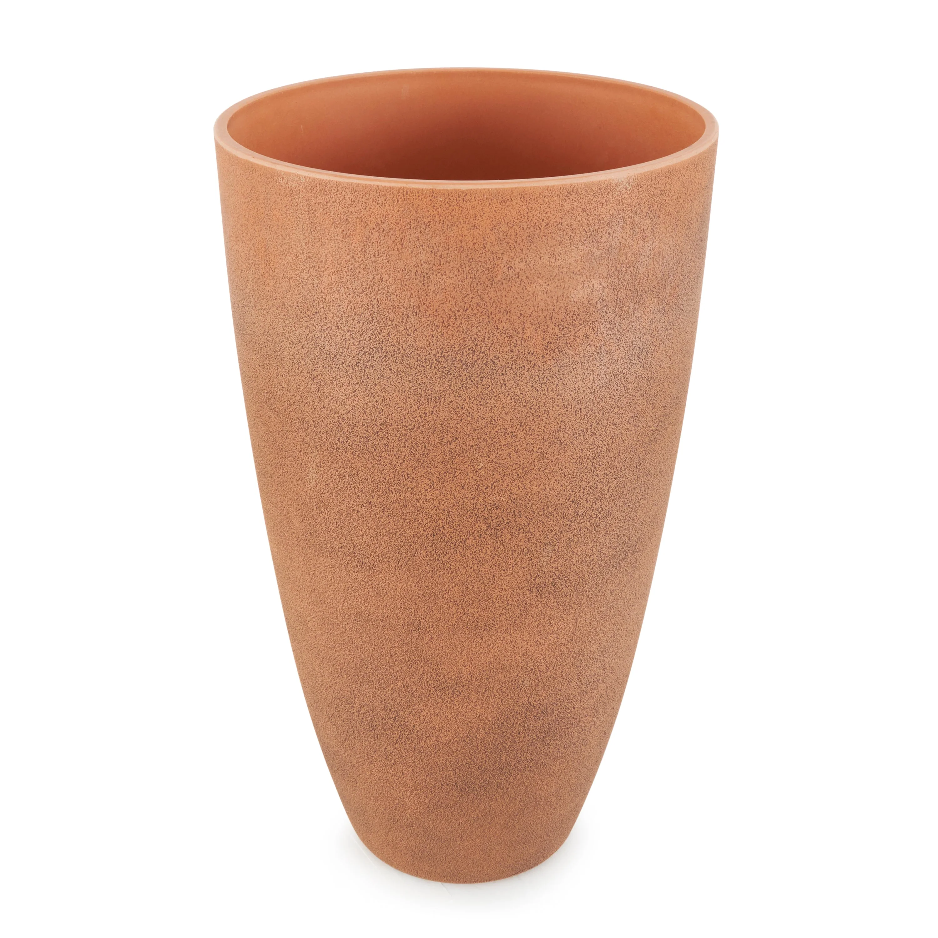 Algreen 43729 Acerra Weatherproof Recycled Composite Vase Planter Pot (2 Pack) - Image 2