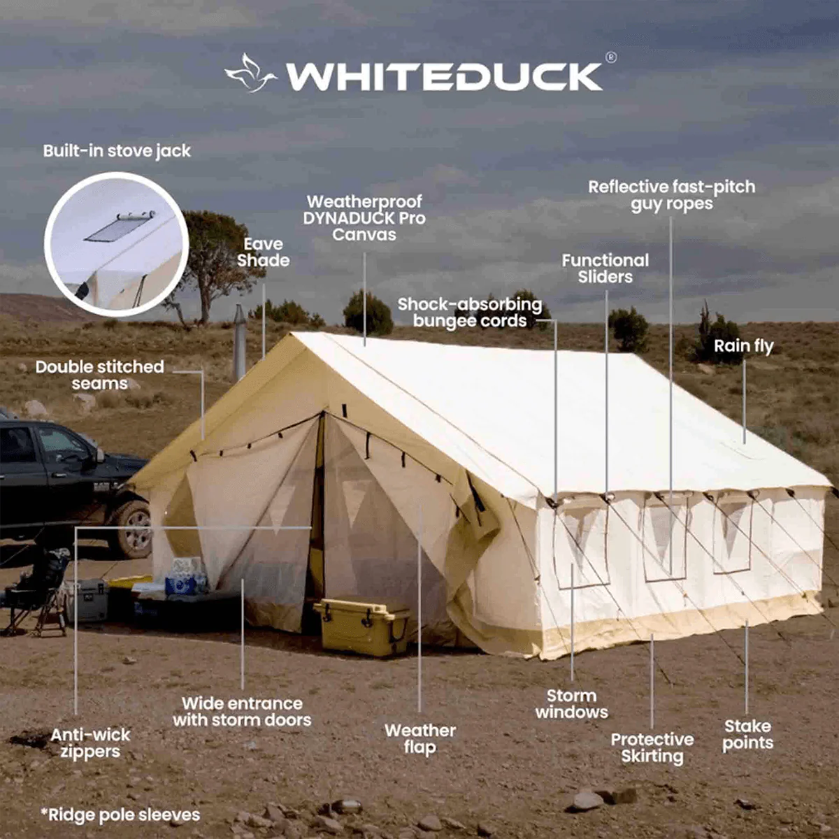 Alpha Pro Wall Tent - Image 2