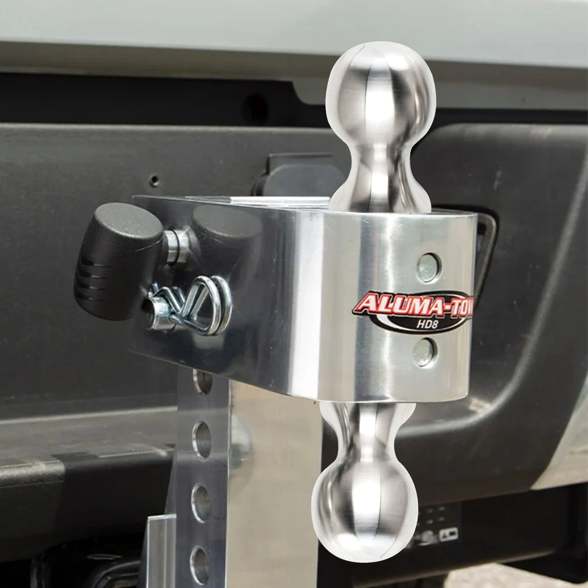 Aluma-Tow 2 in. Heavy Duty Powder Coated Hitch Ball Replacement, Stainless Steel - Image 4