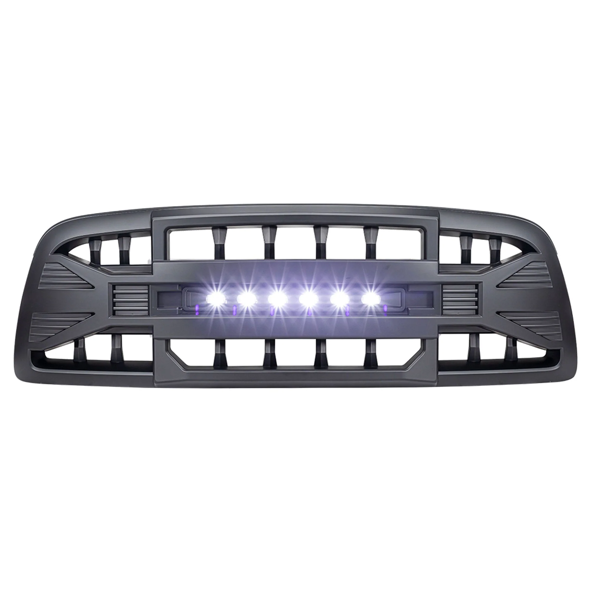 AMERICAN MODIFIED Armor Grille for 2009 to 2012 Dodge Ram 1500, Matte Black - Image 9