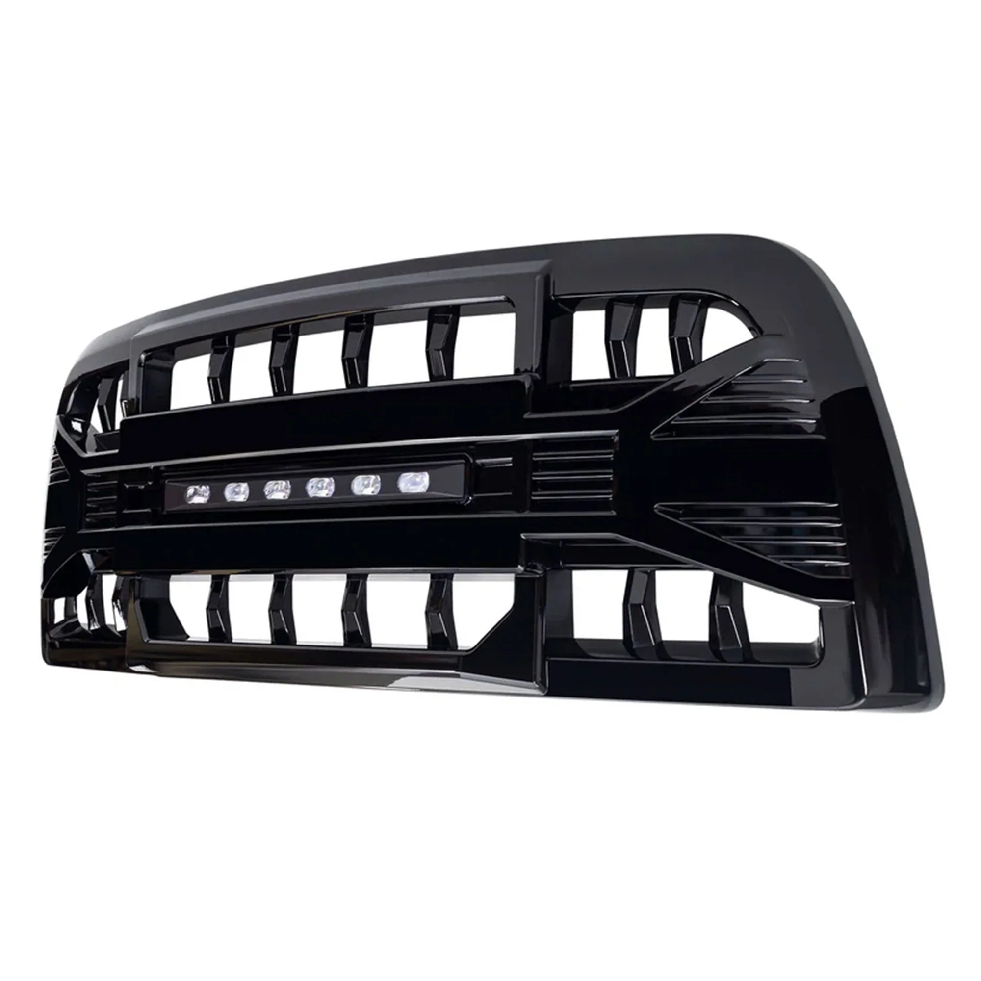 AMERICAN MODIFIED Armor Grille for 2013-2018 Dodge Ram 2500/3500, Glossy Black - Image 12
