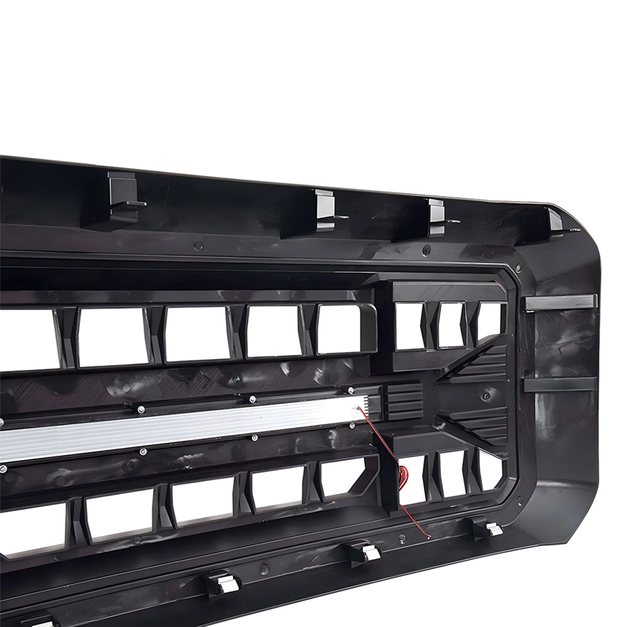 AMERICAN MODIFIED Armor Grille with Off Road Lights for 11-16 Ford Super Duty - Image 11