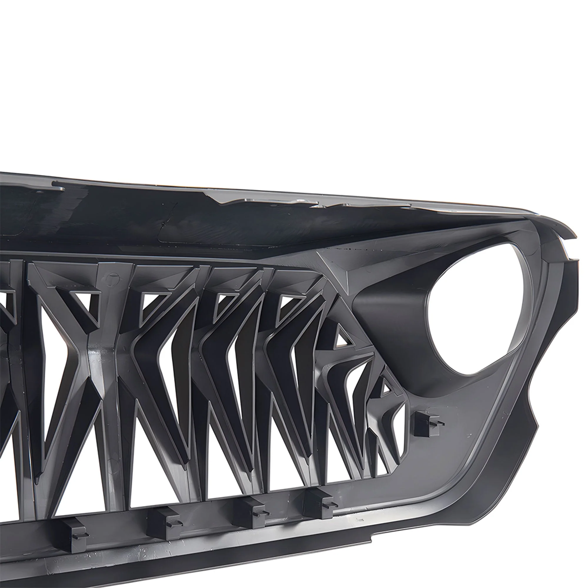 AMERICAN MODIFIED Front Shark Grille for 2018+ Wrangler JL & 2020+ Gladiator JT - Image 11