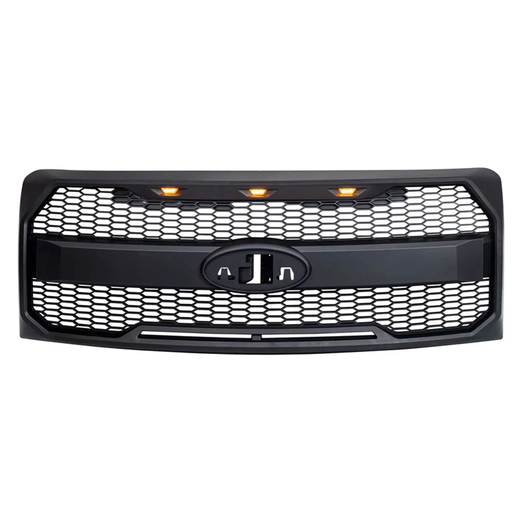 AMERICAN MODIFIED Raptor Style Mesh Grill for 2009-2014 Ford F150, Matte Black - Image 9