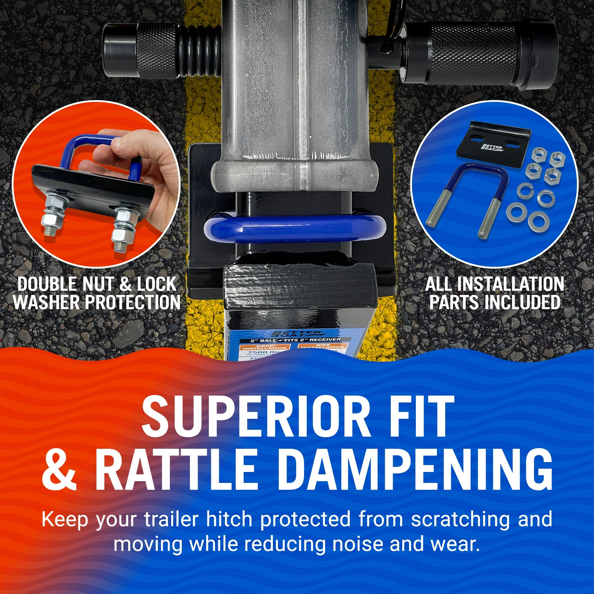 Anti Rattle Hitch Tightener 2 Inch - Image 4