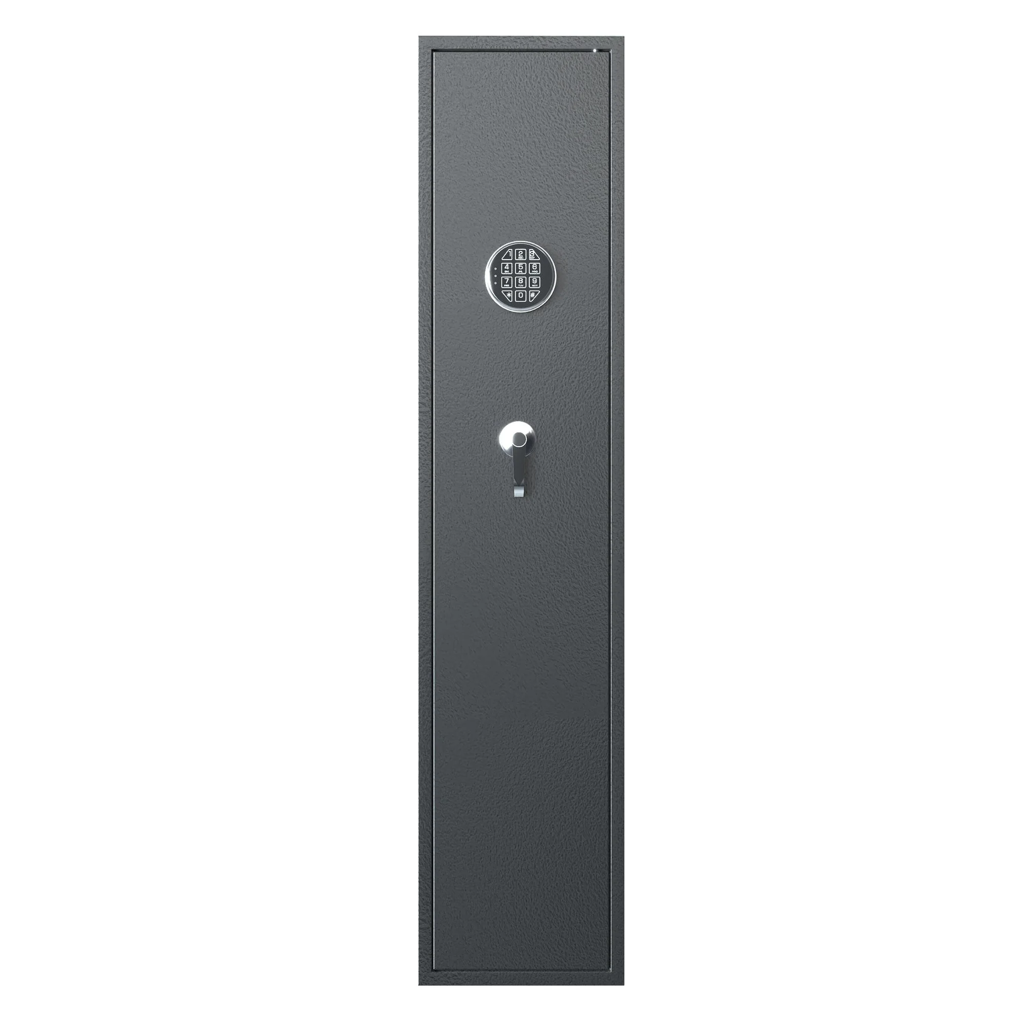 AOBABO 5-Rifle Gun Safe w/ Keypad Lock, Security Cabinet Long Safes Gun Cabinet - Image 10