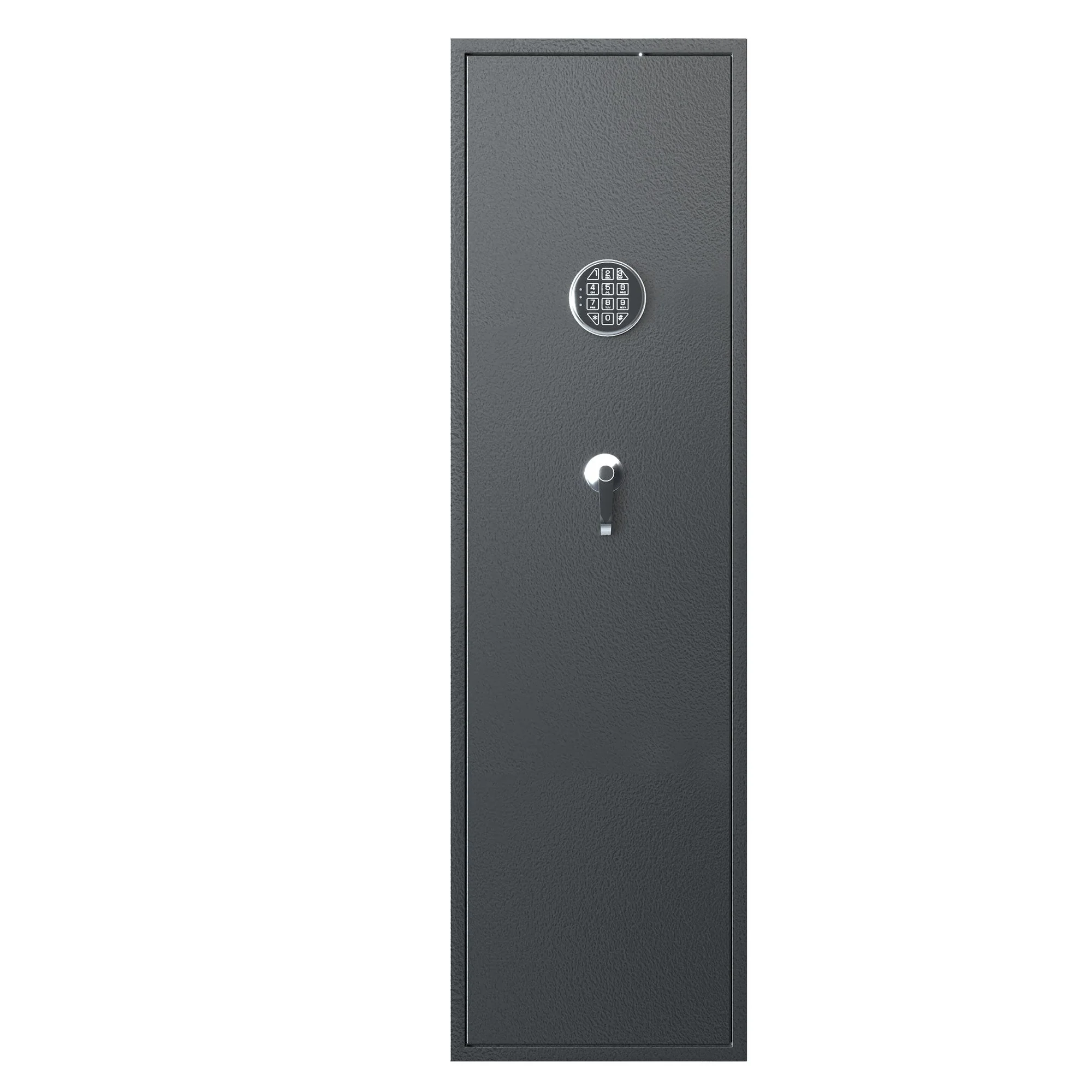 AOBABO 8-Rifle Gun Safe w/Keypad Lock, Security Cabinet Long Safes Gun Cabinet - Image 9