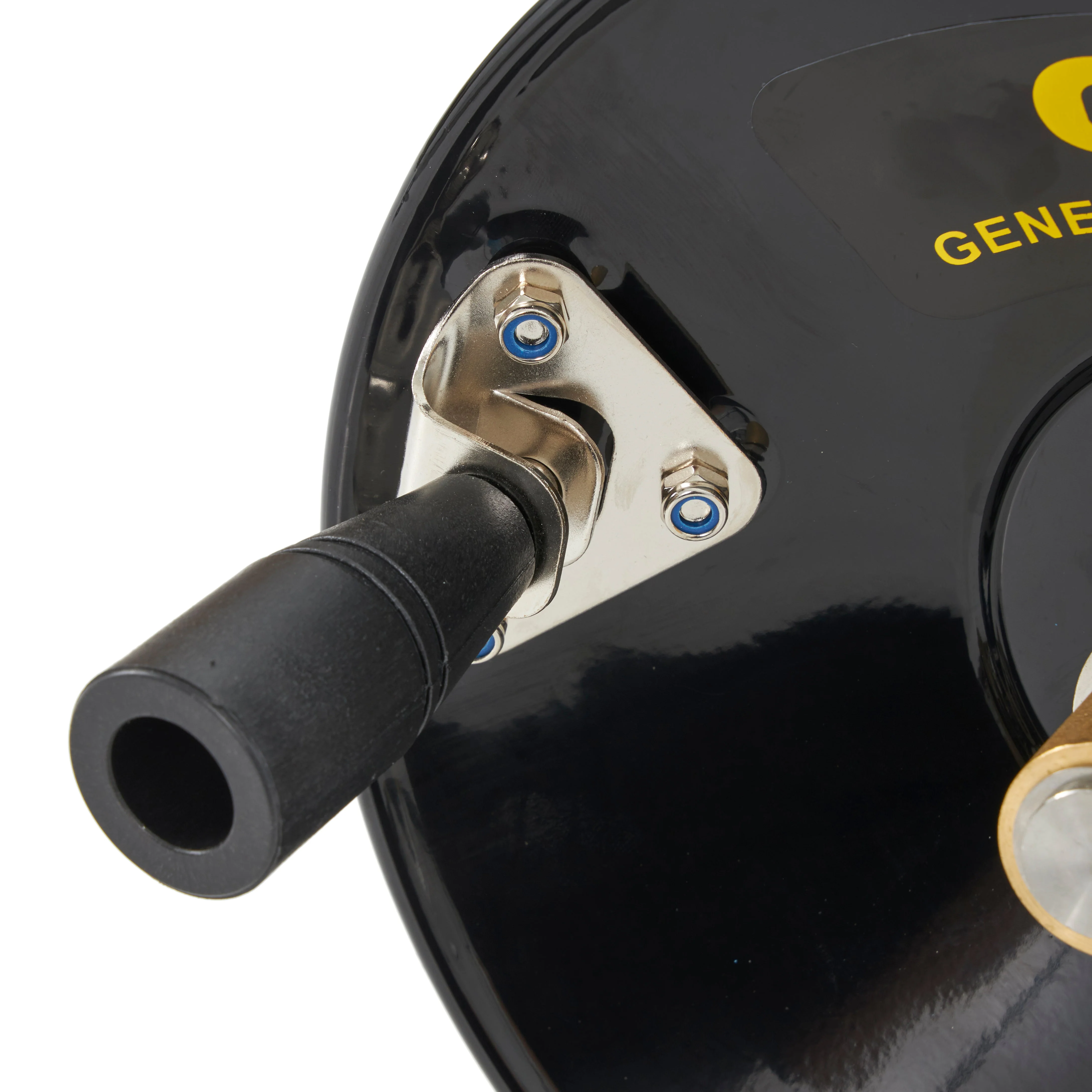 Apache 99023586 Steel Pressure Washer Reel for 50 Foot Hose with Pump, Black - Image 7