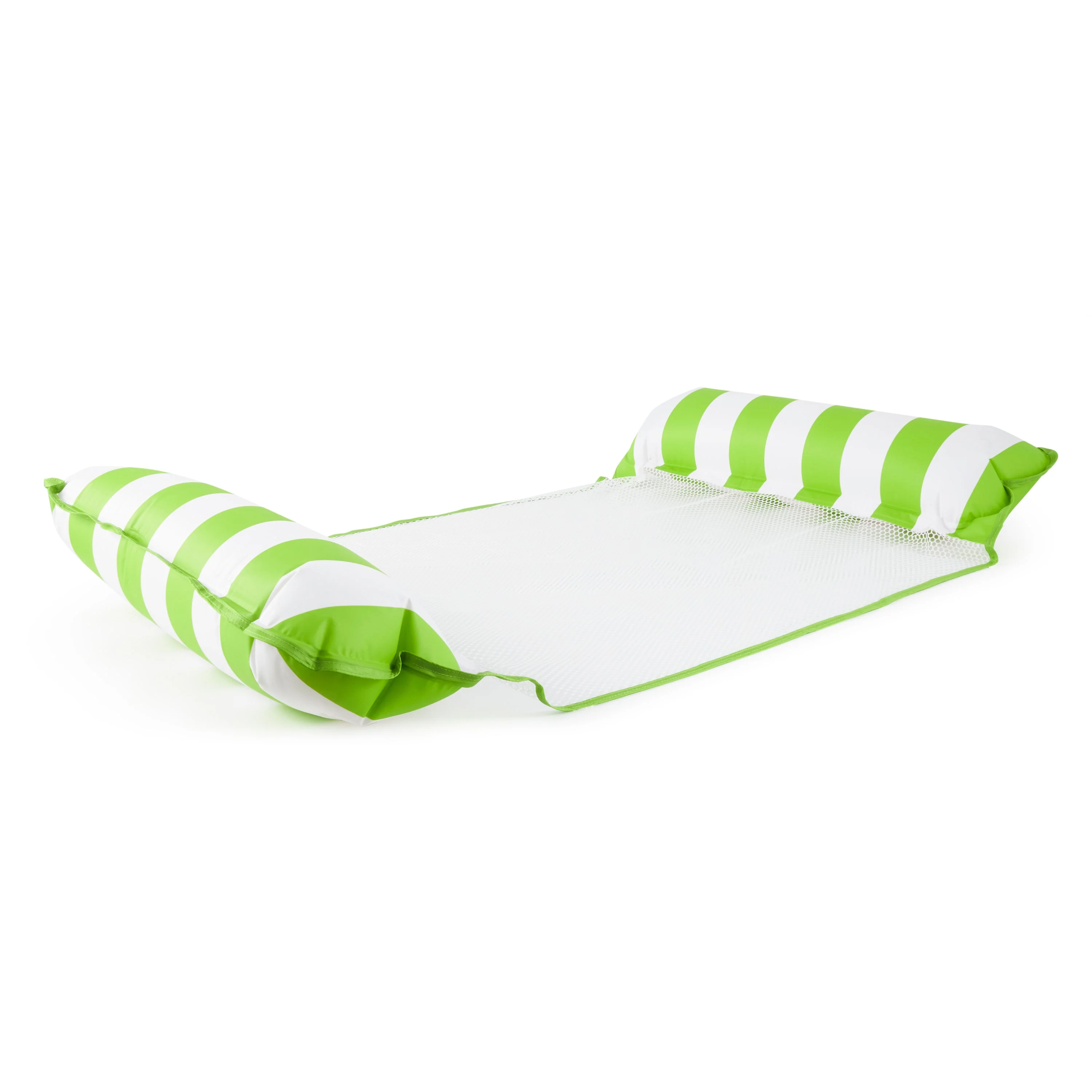 Aqua Monterey Water Inflatable 4-in-1 Pool Hammock Lounger, Lime Green (4 Pack) - Image 2