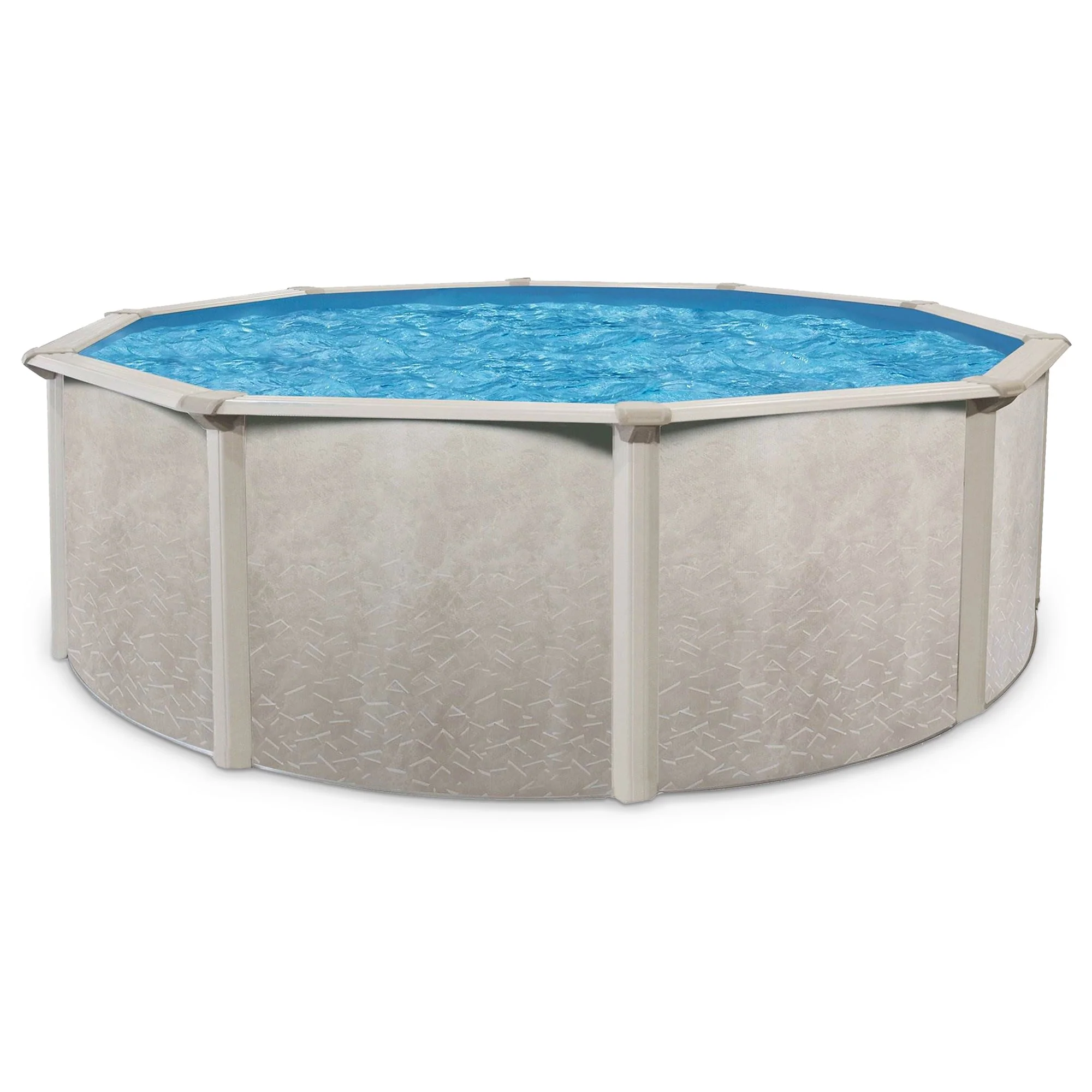 Aquarian Phoenix Series 15 Foot x 52 Inch Steel Frame Above Ground Swimming Pool