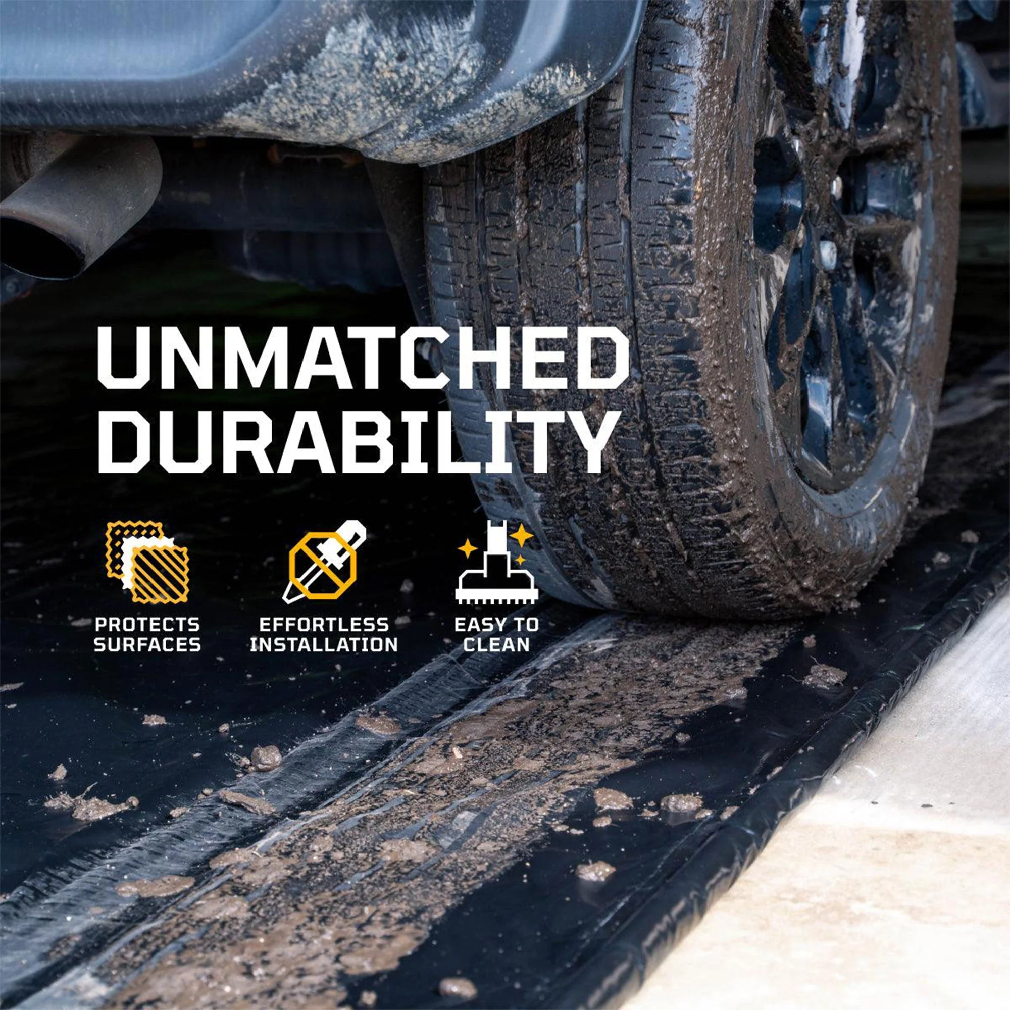 AutoFloorGuard AFG7916 7.75 Foot by 16 Foot Compact Size Garage Containment Mat - Image 5