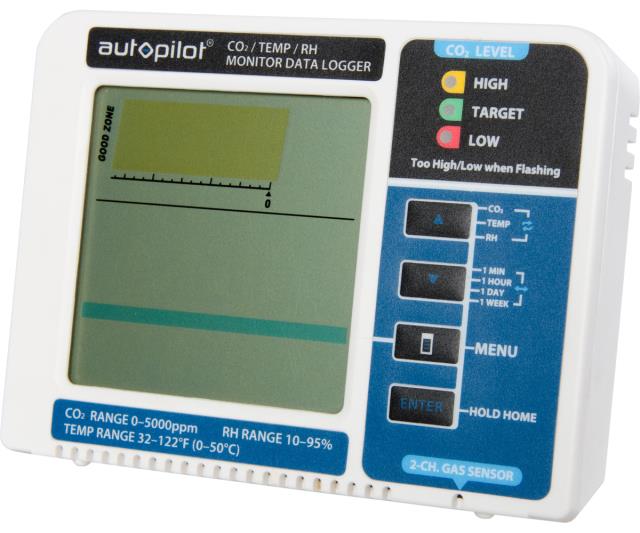 Autopilot APCEM2 Hydroponic CO2 RH Temperature Monitor and Data Logger (2 Pack) - Image 5