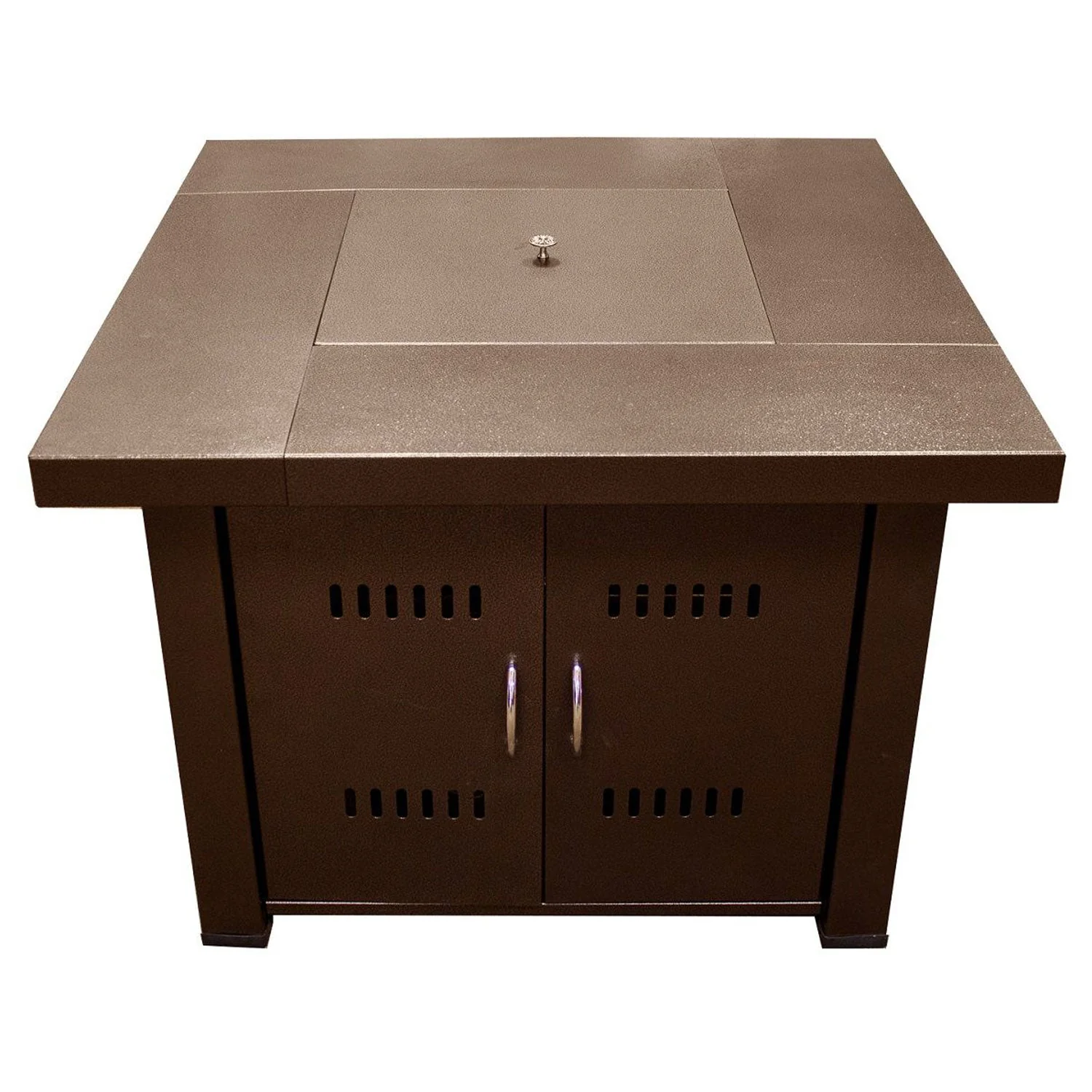 AZ Patio Heaters GS-F-PC Fire Pit 38 In 40,000 BTU Table w/ Glass Beads, Bronze - Image 2