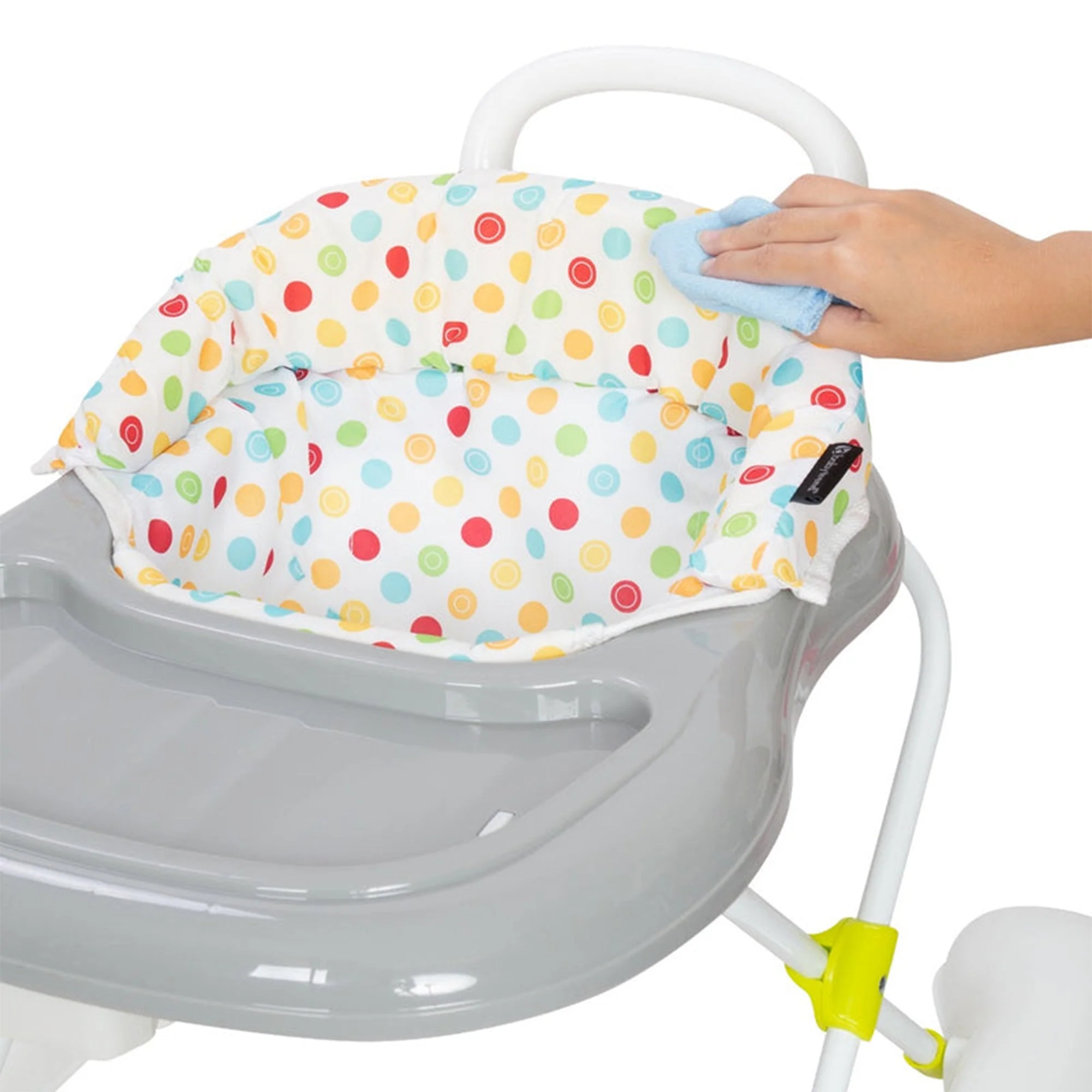 Baby Trend 3.0 Kids Adjustable Activity Walker with Walk Behind Bar, Sprinkles - Image 2
