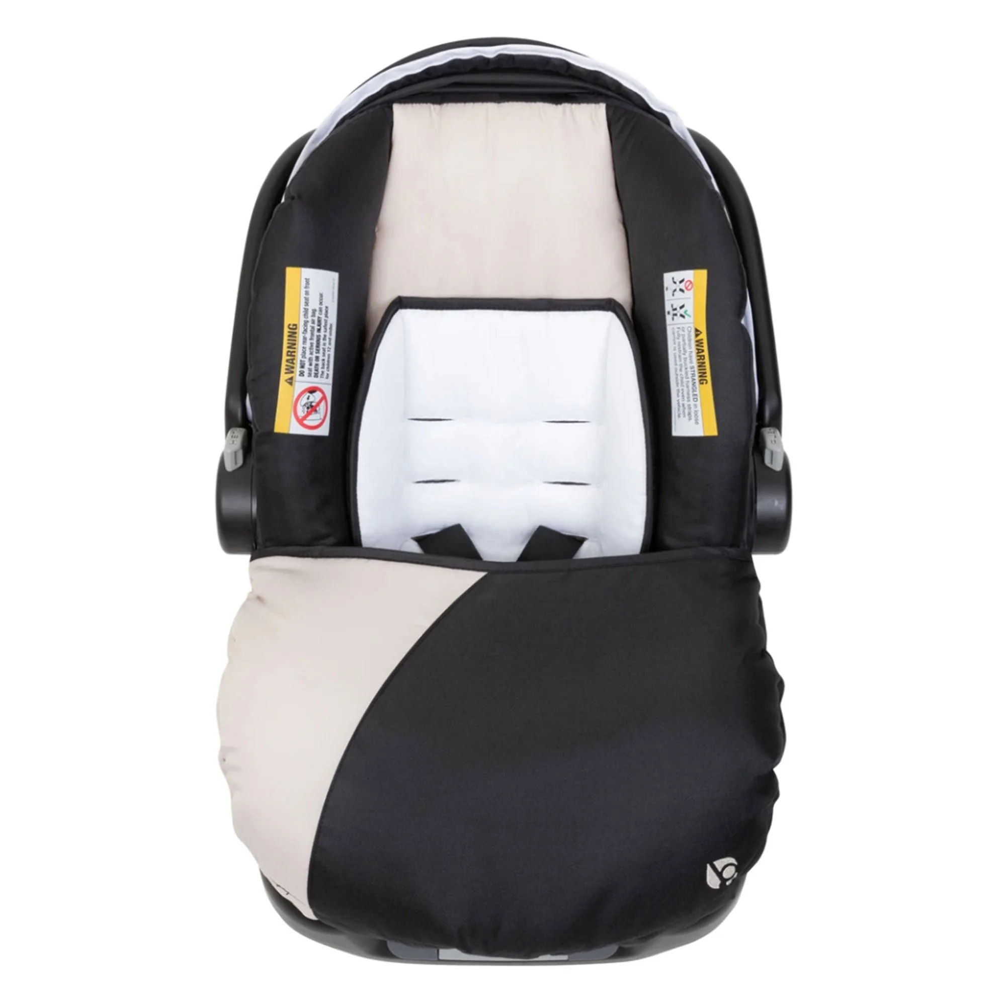 Baby Trend Ally Newborn Baby Infant Car Seat Travel System Cover, 2 Pack, Khaki - Image 9