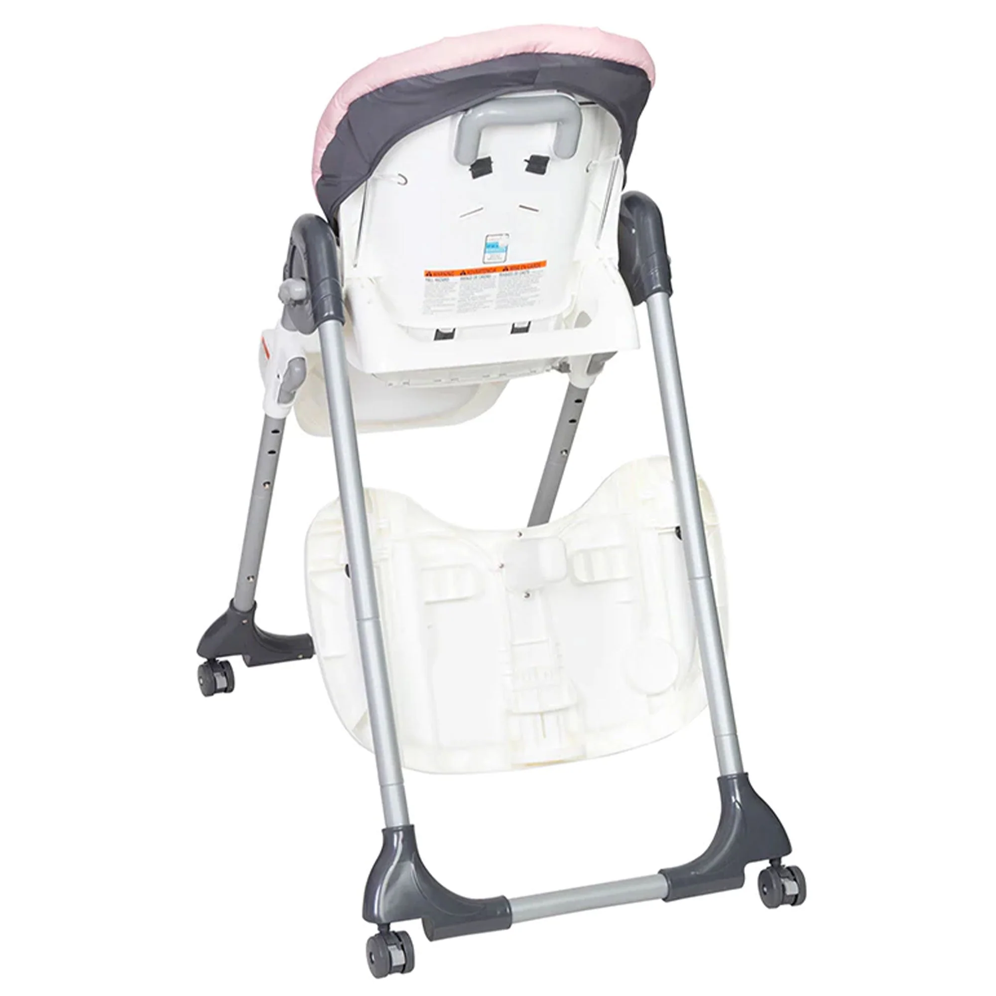 Baby Trend Dine Time 3-in-1 Baby and Toddler Feeding High Chair, Starlight Pink - Image 2