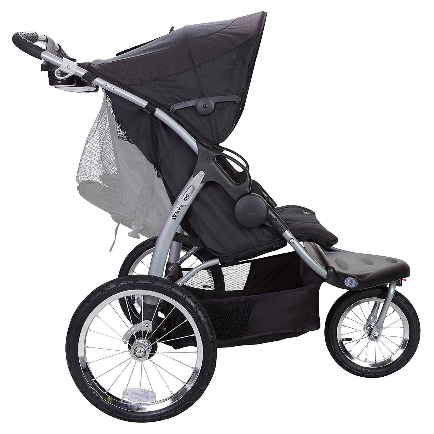 Baby Trend Expedition EX Swivel Travel Jogging Double Baby Stroller, Griffin - Image 6