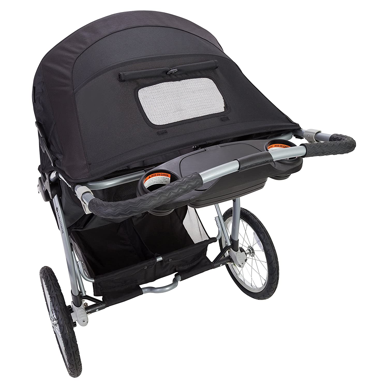 Baby Trend Expedition EX Swivel Travel Jogging Double Baby Stroller, Griffin - Image 8