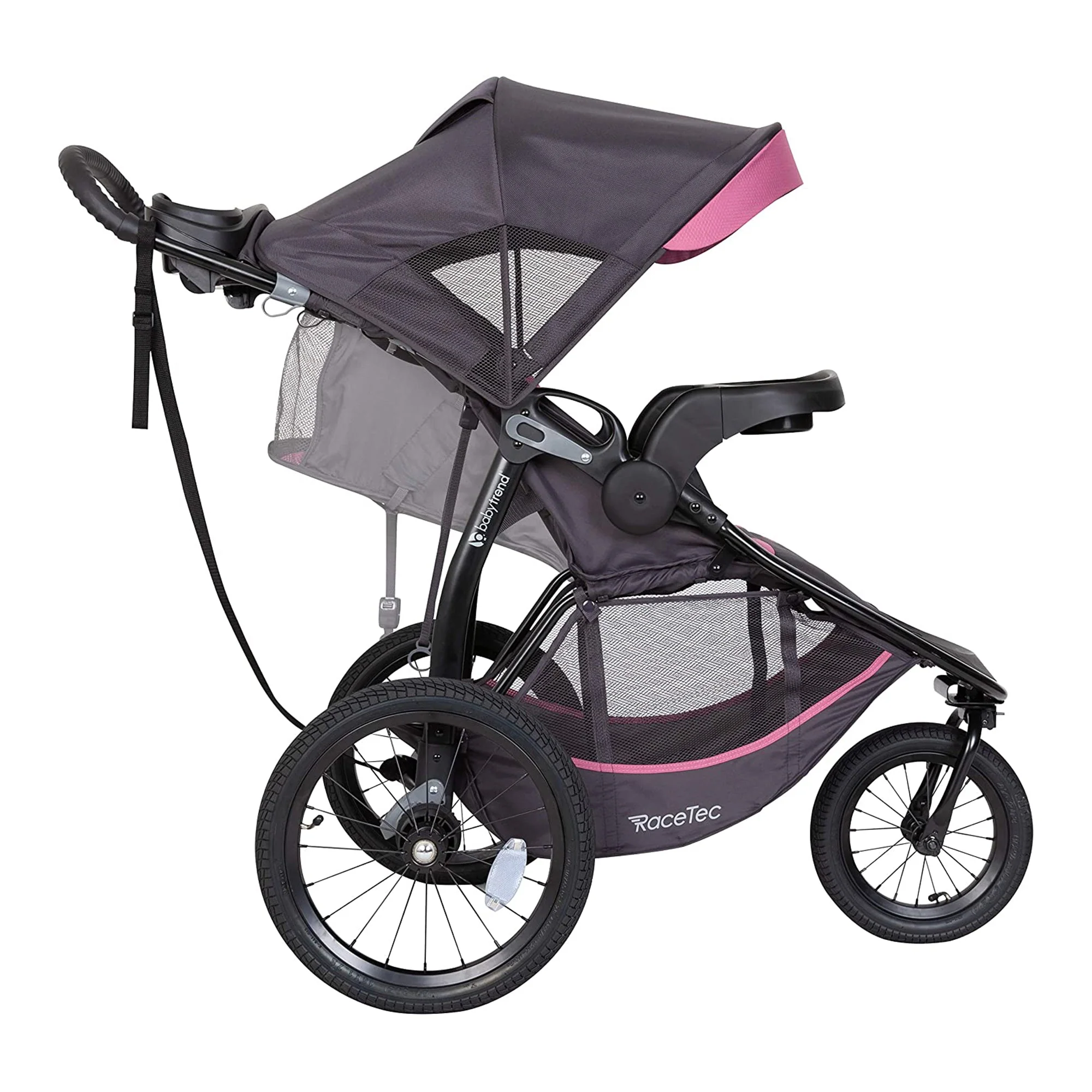 Baby Trend Expedition Race Tec Jogger Toddler Baby Foldable Stroller, Cassis - Image 3