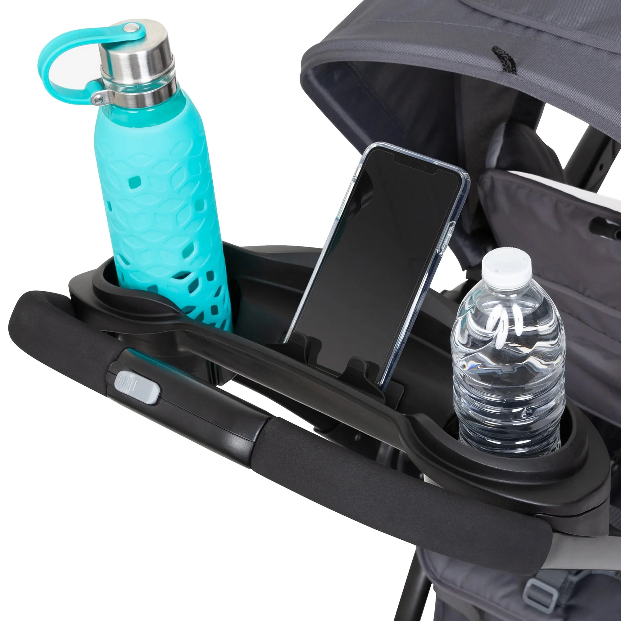 Baby Trend Sit N' Stand 5 in 1 Shopper Stroller with Canopy and Basket, Magnolia - Image 12