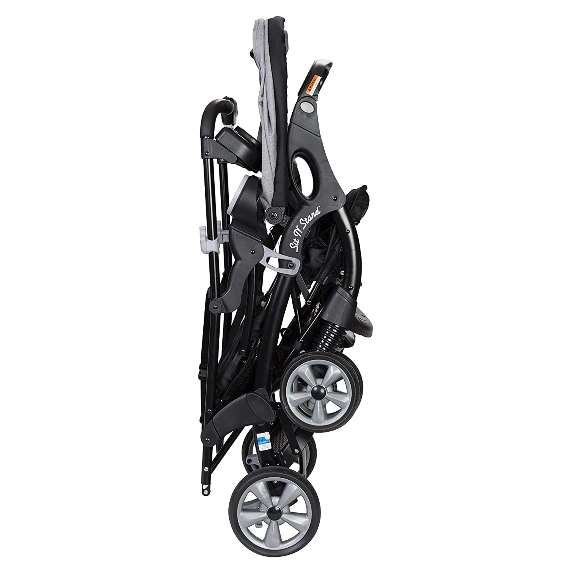 Baby Trend Sit N' Stand Foldable Front & Rear Seat Ultra Stroller, Morning Mist - Image 8