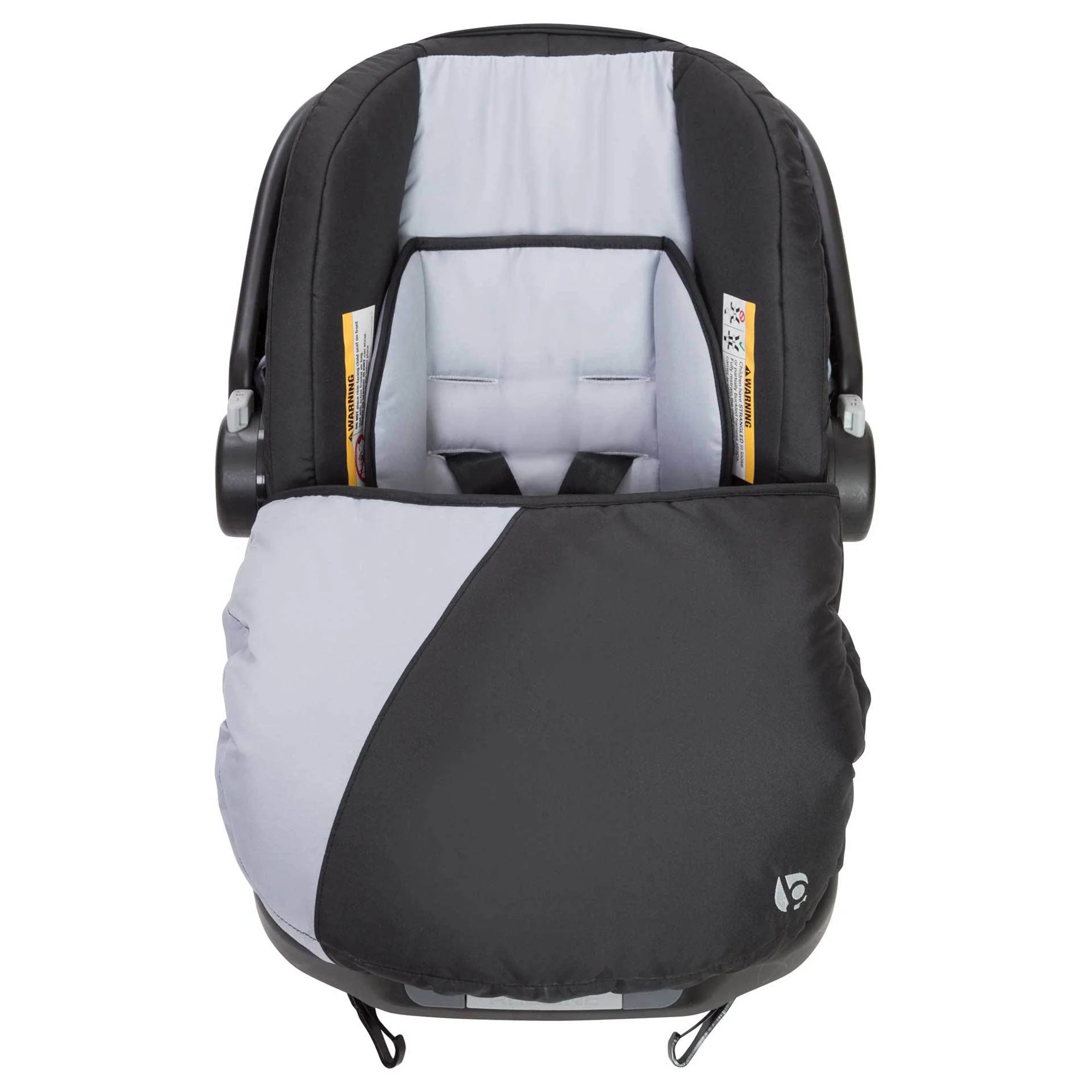 Baby Trend Sit N Stand Travel Double Baby Stroller and Car Seat Combo, Stormy - Image 11