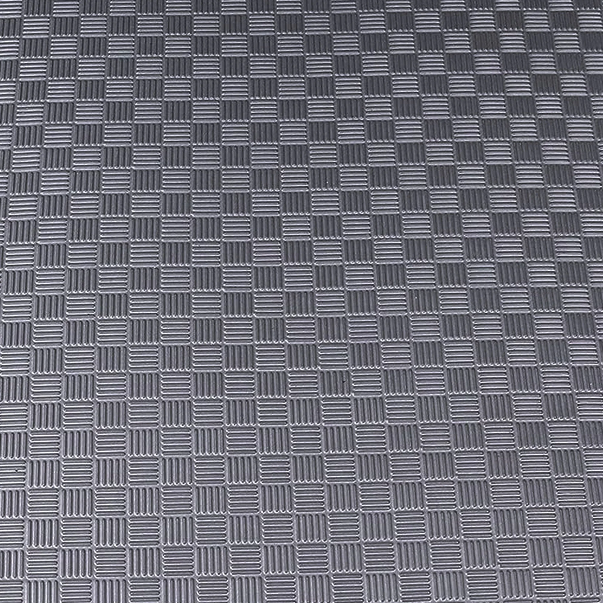 BalanceFrom Fitness 24 Sq Ft Interlocking EVA Foam Exercise Mat Tiles, Gray - Image 11
