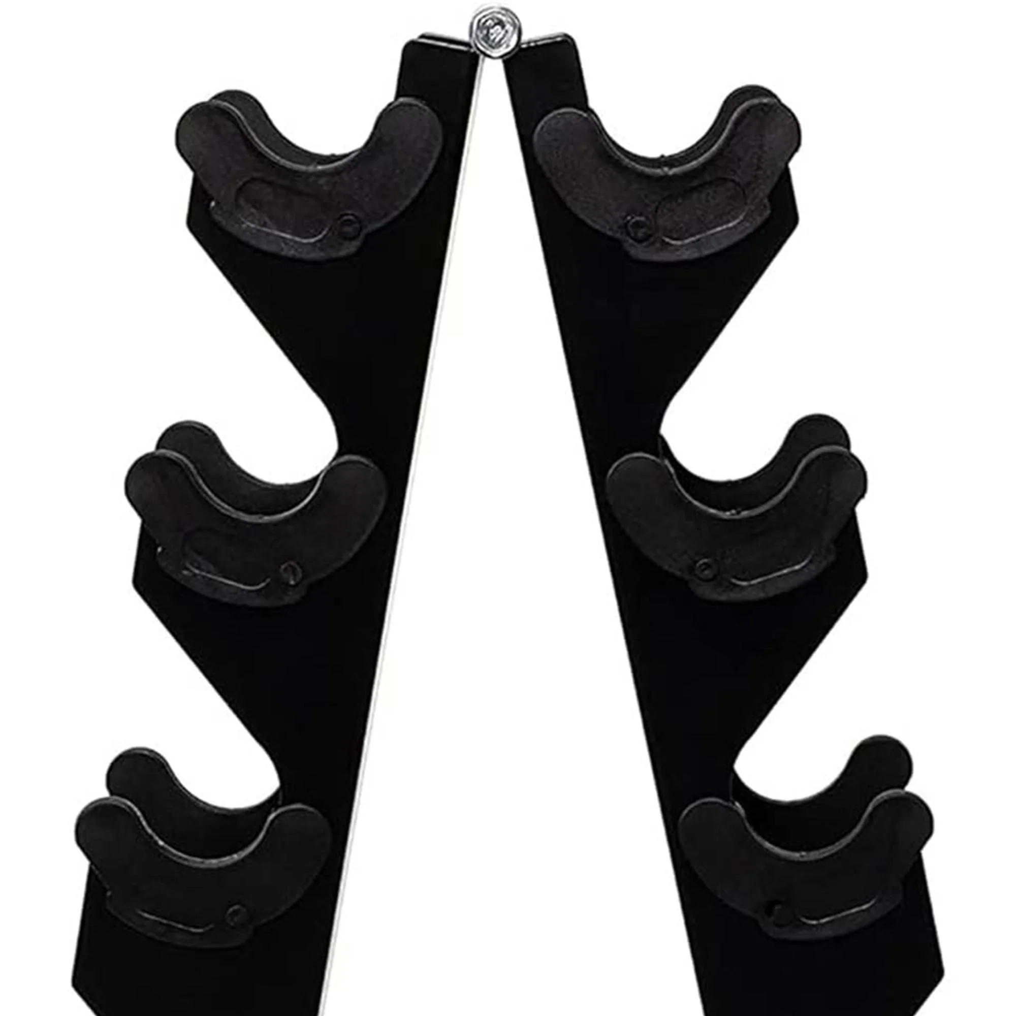 BalanceFrom Fitness 76 Pound Neoprene Coated Dumbbell Set with Stand, Multicolor - Image 10