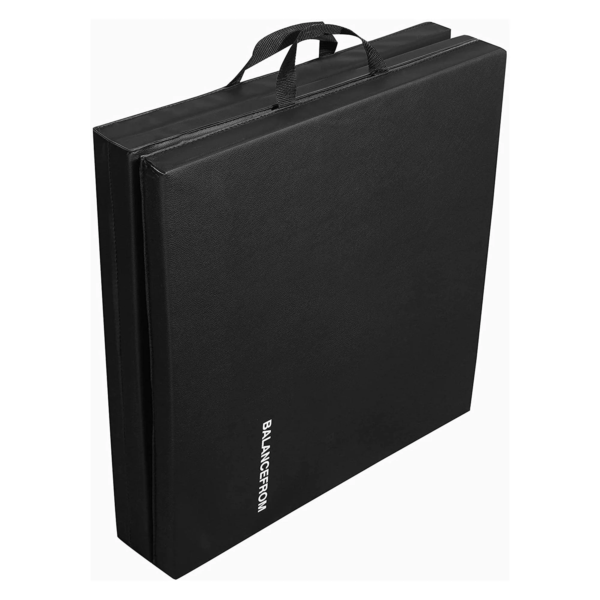 BalanceFrom Fitness GoGym 6'x2'x1.5" Folding 3 Panel Exercise Gym Mat, Black - Image 9
