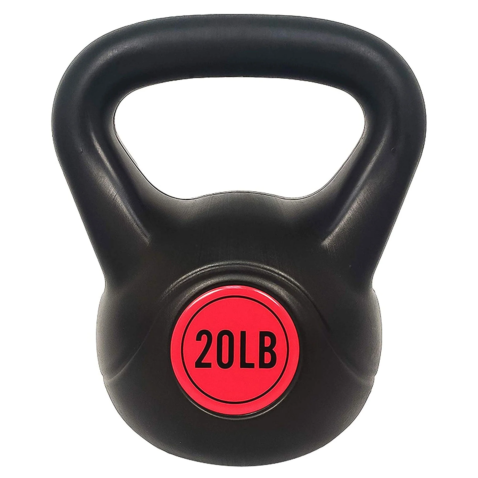 BalanceFrom Fitness Home Gym Vinyl Coated Solid Cast Iron Kettlebell Weight Set - Image 12