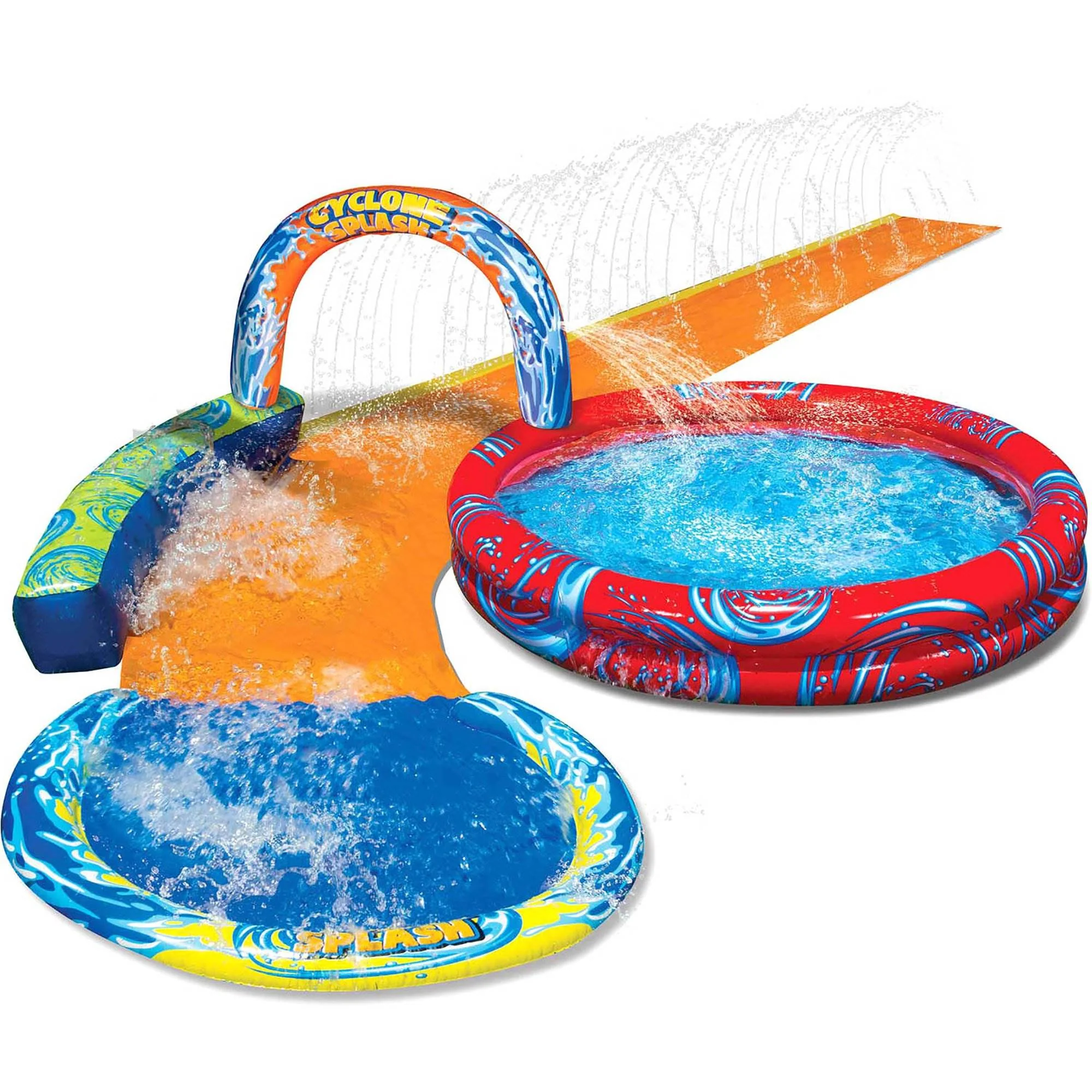 Banzai Battle Bop Pack Gloves & Bumpers and Cyclone Splash Park Inflatable Pool - Image 6