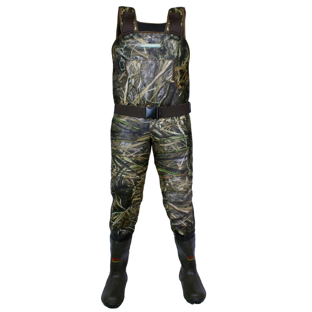 BAYOU 3.5mm Neoprene Camo Chest Wader 600g Boots - Image 6