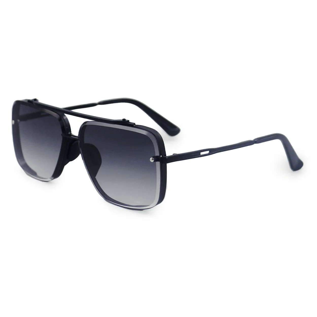 Bella Midnight - Tangle Free Aviator Sunglasses - Image 7