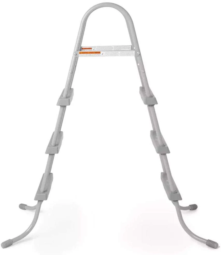 Bestway 58336E Above Ground Pool Ladder for 48" Wall Height Pool (Brown Box) - Image 2