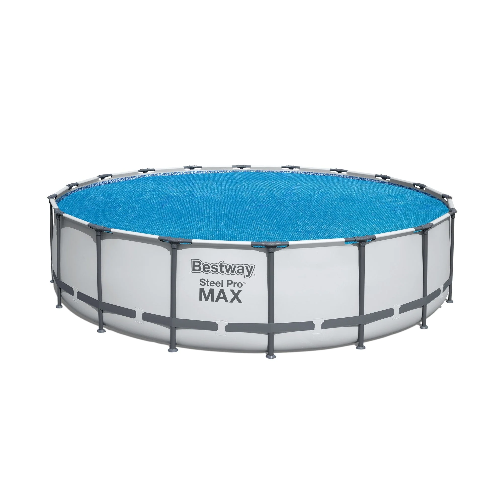Bestway Flowclear 18' Round Solar Pool Cover for Above Ground Pools (Cover Only) - Image 8